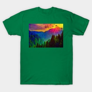 Sunset In The Valley T-Shirt